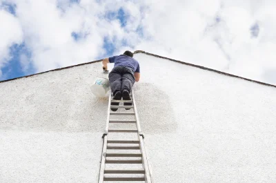 Peinture extérieure à Quenne — façades et ravalement